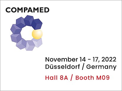Micro pumps from Schwarzer Precision on COMPAMED tradefair